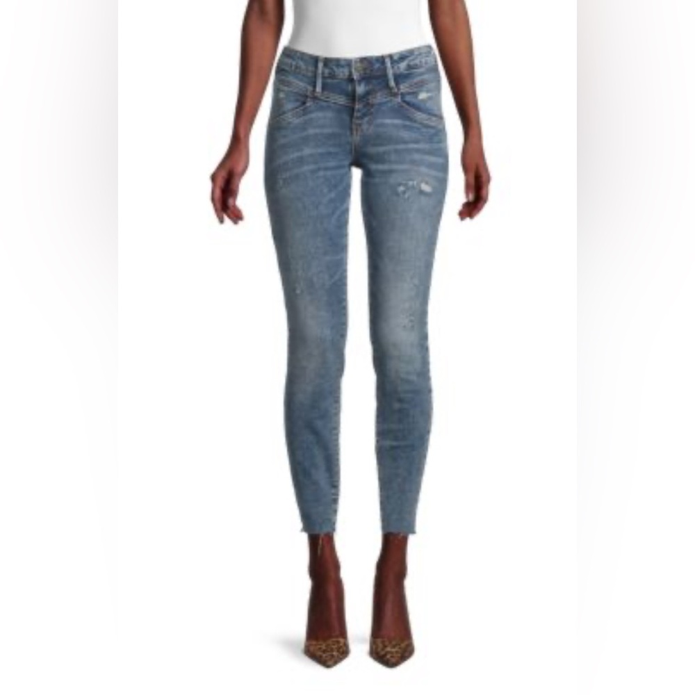 True Religion Halle Distressed Skinny Jeans